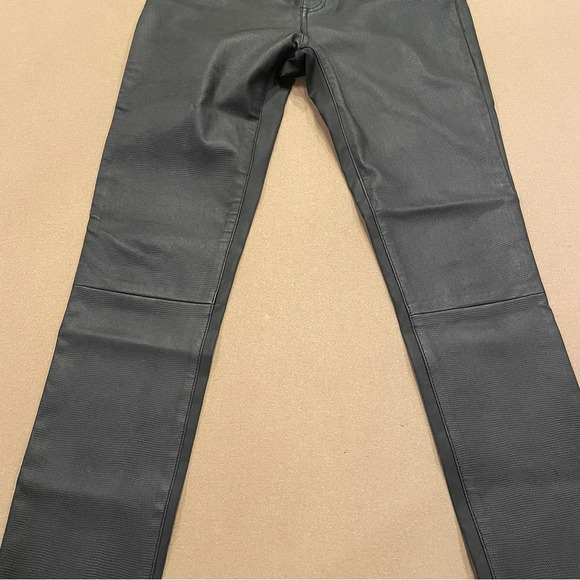 DL1961 Florence Lamb Leather Instasculpt Pants Size 28 - Picture 7 of 16